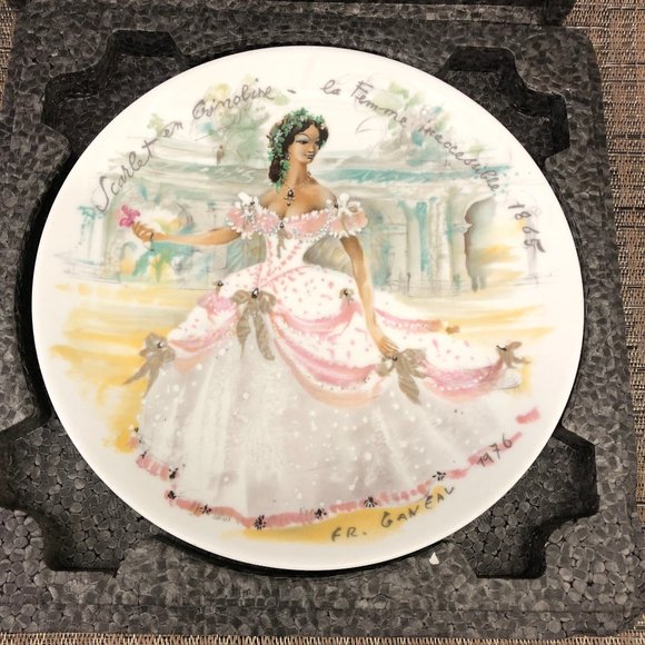 1865 Ganeau's Women of the Century Porcelian COA - Picture 1 of 7